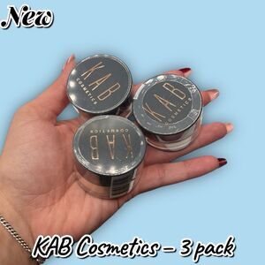 New & Sealed KAB Cosmetics Translucent Loose Setting Powder – 3 Pack Bundle
